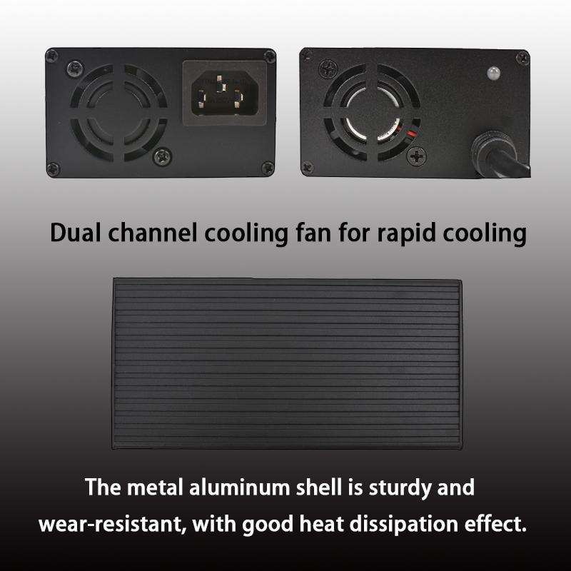 12.6V 10A 20A Lithium Battery Fast Charger 12V 12 Volt XT60 XT90 Connector For 3S 12 Volt Li Ion Charger Rapid Heat Dissipation