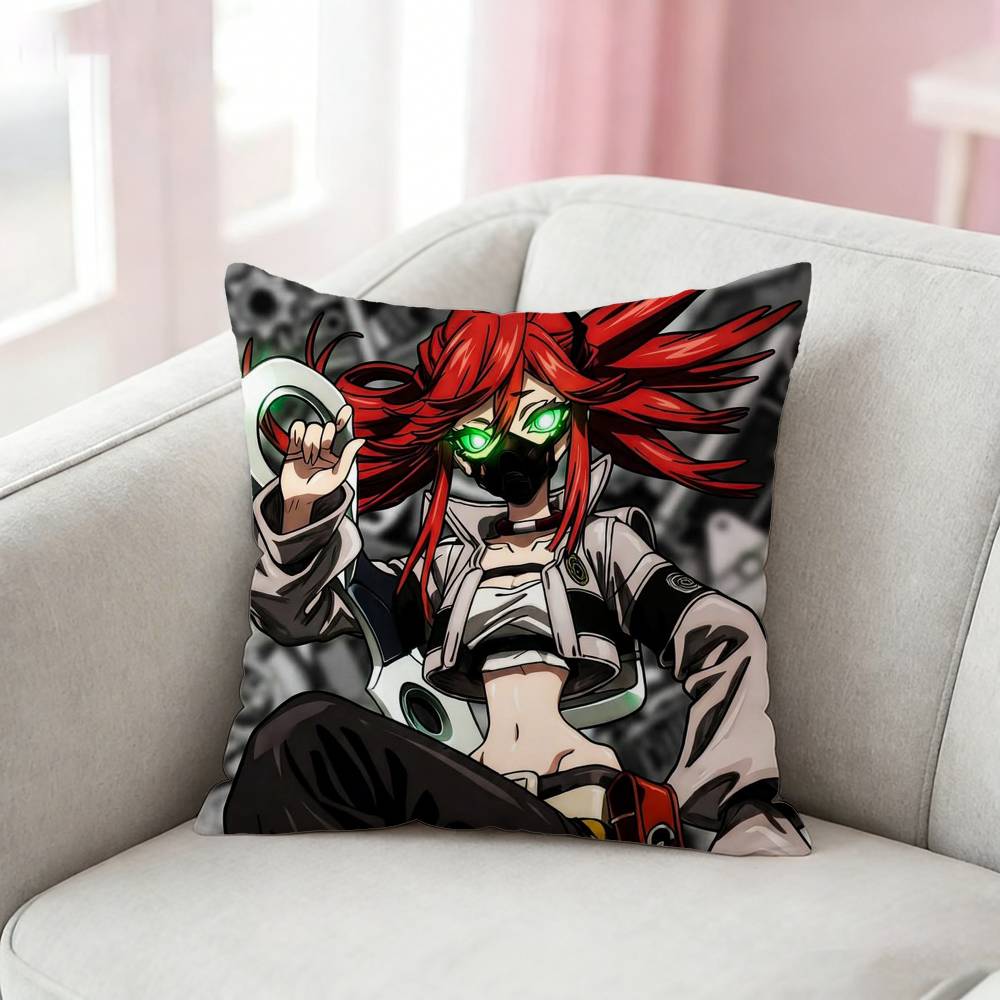 G-Gachiakuta Anime Icon Pillow Case For Sofa Living Room Home Office Decor Protective Cover