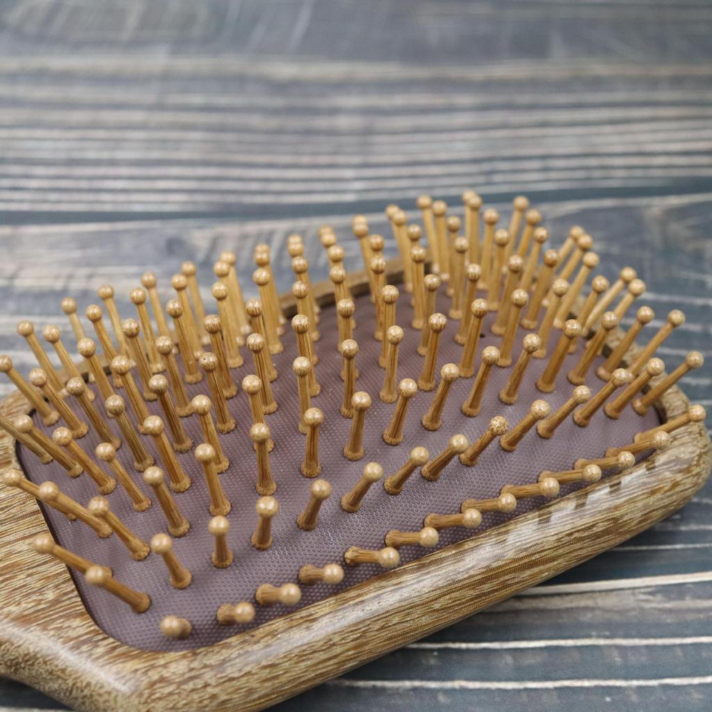 Dragon & Phoenix Sandalwood Air Cushion Comb - Extra Large Massage Comb for Smooth Hair & Scalp Therapy