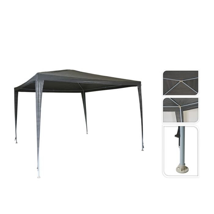 ProGarden Mottakstelt 300x300x245 cm Grå 441884