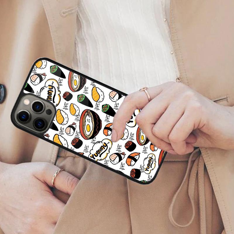 Food Sushi Magnetic Phone Case For APPLE iPhone 17 Air 16 14 13 12 Pro Max 15 Plus Wireless Charge With MagSafe Cover