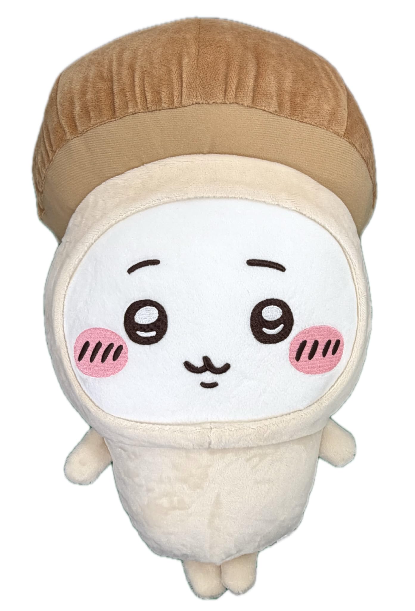 Chii.Kawa Big Mushroom Kigurumi Plush Toy, Approx. 30cm H (Shimeji)