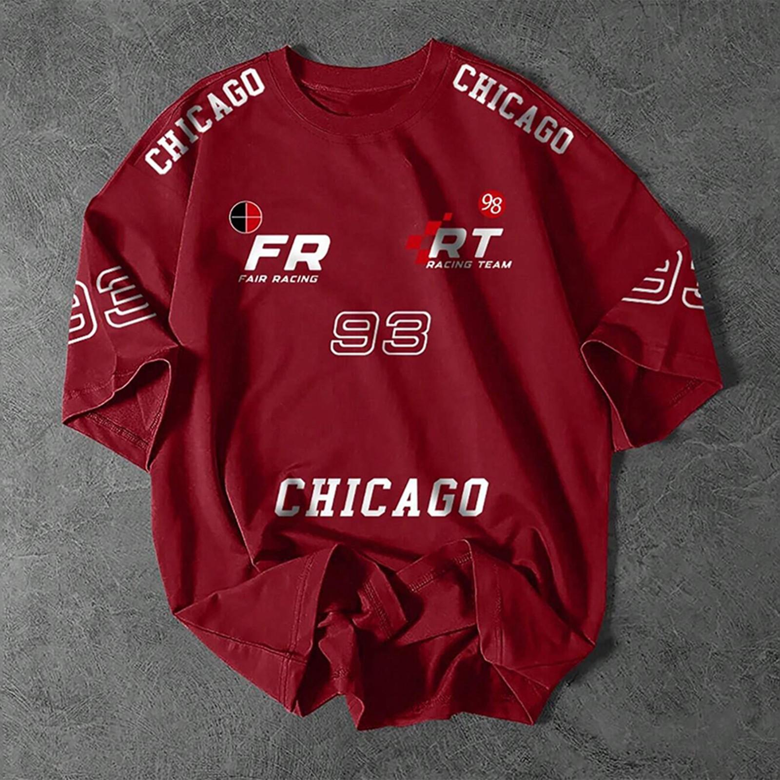 Футболка унисекс с круглым вырезом и принтом — фото 9