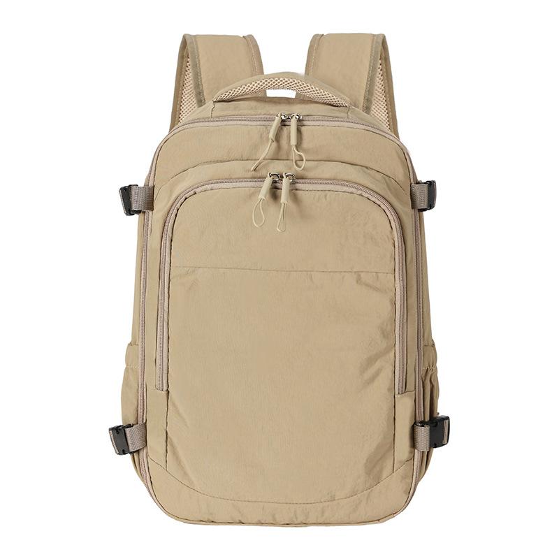 

Рюкзак для активного отдыха и путешествий на открытом воздухе для мужчин и женщин Большой вместимости Легкий Универсальная сумка для ноутбука Многофункциональный школьный рюкзак для студентов колледжа one size fits all хаки