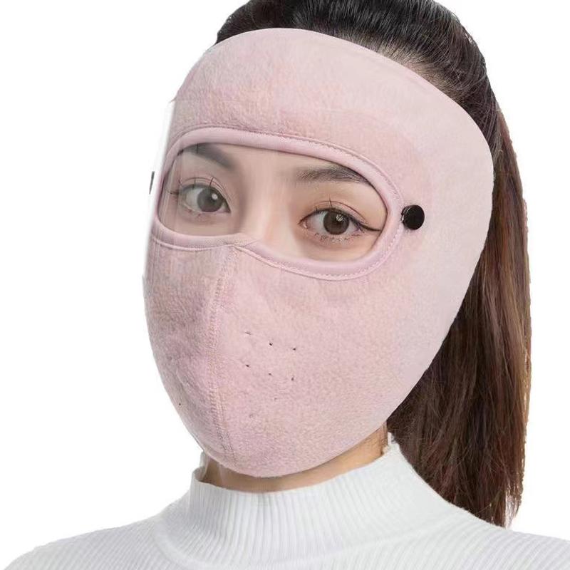 Winter Warm Mask For Women Thick Neck Protection Earmuffs Riding Windproof Cold And Frostproof