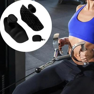 2 Paren Gewichthef Grips Anti-Slip Mannen Vrouwen Sportschool Workout Grips Handpalm Bescherming Dumbbell Pull-Up Oefening Training Vingerloze Handschoenen