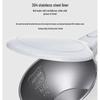 Midea 1.7L 304 Stainless Steel Electric Kettle CN plug (adapter included)