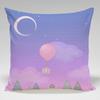 Night Sky Moon Print Bedroom Bedside Tatami Back Pillowcase Small Fresh Pillow Case Student Nap Pillow