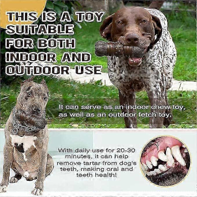 Dog Chew Bone Toy for Large Aggressive Chewers Extra-Large Breed Dogs Tough Durable Sturdy Crate Enduring Toys Interactive Boredom Busters Teething In