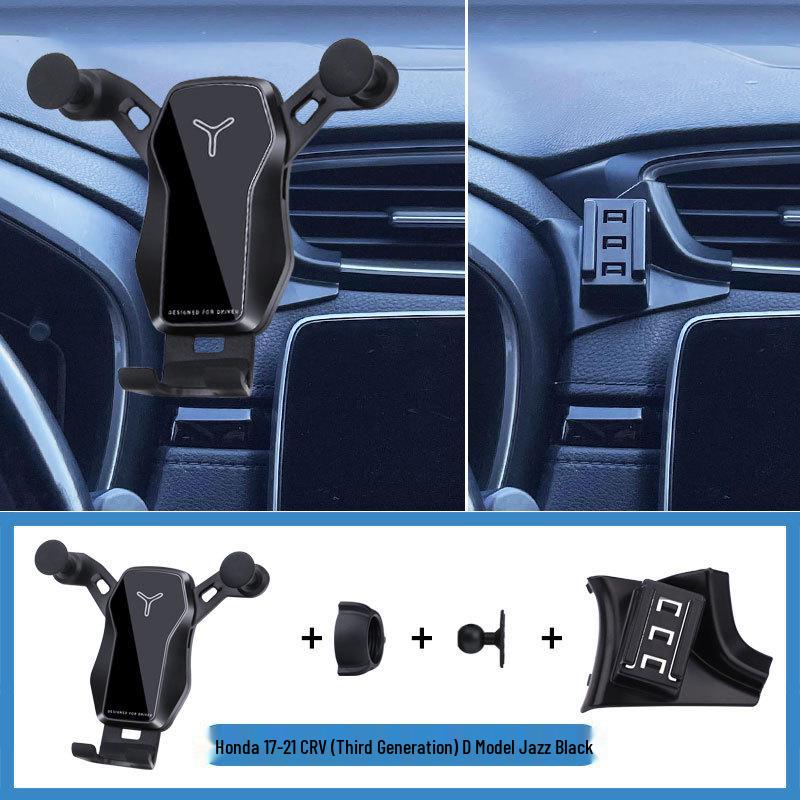 

Беспроводная зарядка держатель для телефона в автомобиль для 17-21 Honda CRV (3-е поколение, слева от навигации).