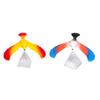 Balancing Eagle with Pyramid Stand Magic Bird Desk Decor Funny Gadgets Novelty Toys for Children's Gift Miniature Figurines