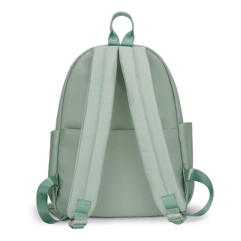 Oxford Backpack Large Capacity Outdoor Travel Backpack Women's Solid Color Backpack