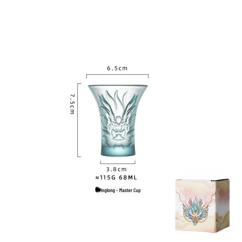 Shangqi Yinglong Dragon Glass Master Tea Cup