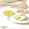 Cartoon Fruit Series Dish Sponge Brush Soft Bristle Scratch-Free Multipurpose Kitchen Cleaning Gadget for Home Use