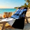 Haaland Personalized Name Beach Towel High Absorbency & Quick-Dry Ideal for Travel Outdoor Swim Pool Yoga Surf Camping Hiking Gym Gift Holiday