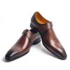 Fashion Luxury Men's Leather Shoes Good Quality Leisure Business Fashion Office Shoe Monk Style Dress Wedding Party Genuine Cow Leather