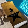 H-Hamilton-N LOGO Towel Large Quick-Drying Microfiber soft Beach Towel for Travel Fitness Sauna Bathing Camping