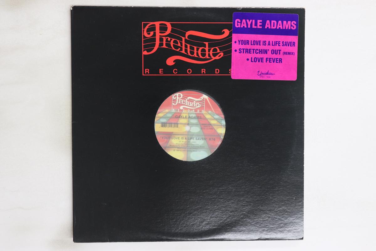 

12-дюймовая пластинка ГЕЙЛ АДАМС - Твоя любовь - спасение / Stretch SPEC1232 Prelude Records 1988 UK Соул/Фанк Б/У