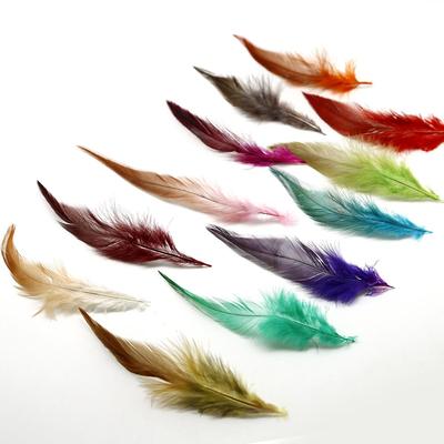 100 Stück/Lot hochwertige Fasanenfedern, 10–15 cm, natürliche Farbe und gefärbte Federn für DIY-Handwerk und Schmuckzubehör