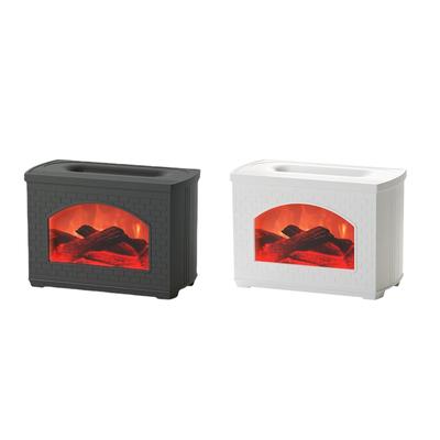 Humidifier USB Simulation Flame 270ml Decorative Auto-Off Protection Portable