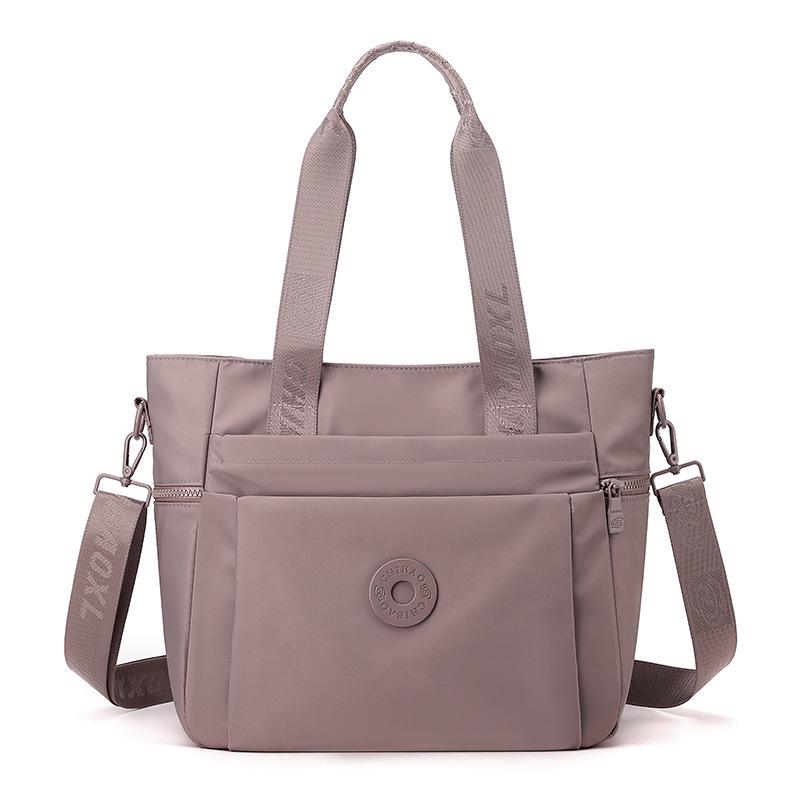 2026 New Large Capacity Lightweight Nylon Women's Crossbody Handbag: Simple, Versatile, and Casual
