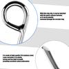 Heavy Type Single Flows Swimming Hook Rustproofed Stainless Steel For Diving Accessories Secure Fastening