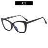 Cat Eye Anti-Blaulicht-Brille Damenbrille Trend Computerbrille Brille Transparente optische Brillenbrille