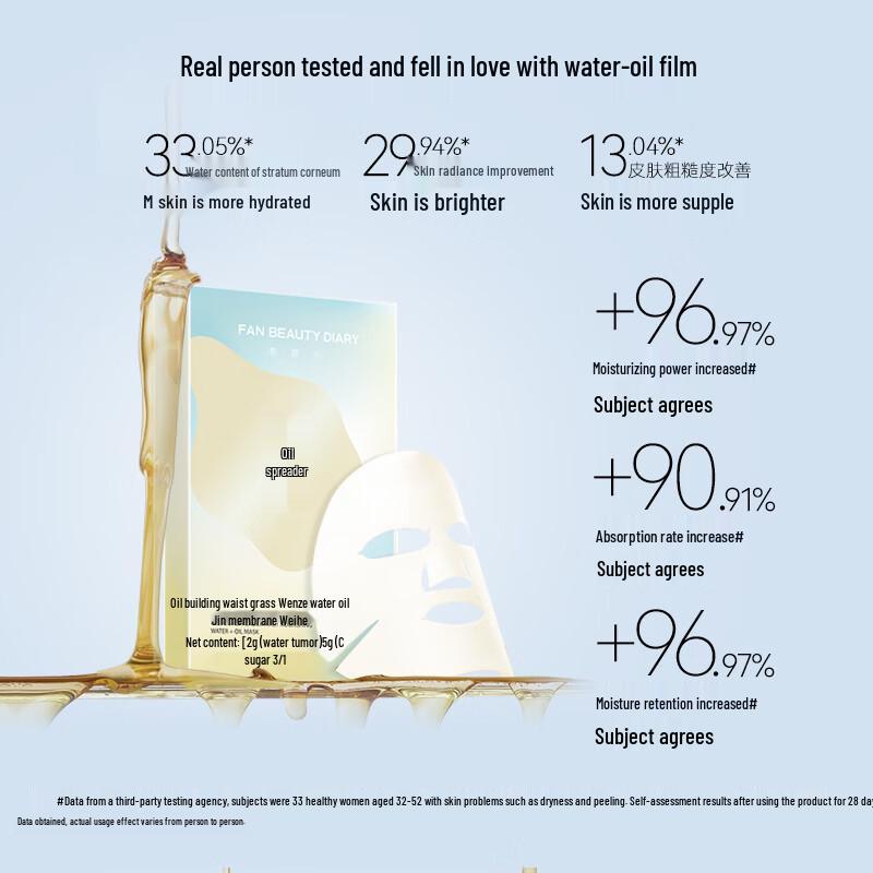 FAN BEAUTY DIARY Olive Hydrating Water-Oil Mask