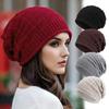 1 szt. Czapki Modne Owijki na głowę Wiatroodporne Dzianinowe w stylu koreańskim Damskie Ciążowe Luźne Czapki typu slouch Ciepłe na uszy Codzienne