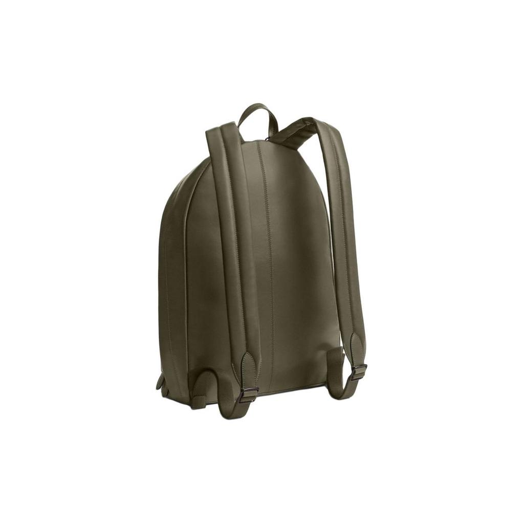 Coach Hall 29 Zipper Closure Adjustable Shoulder Strap Leather Backpack Large Men backpack Green CR757-ARY