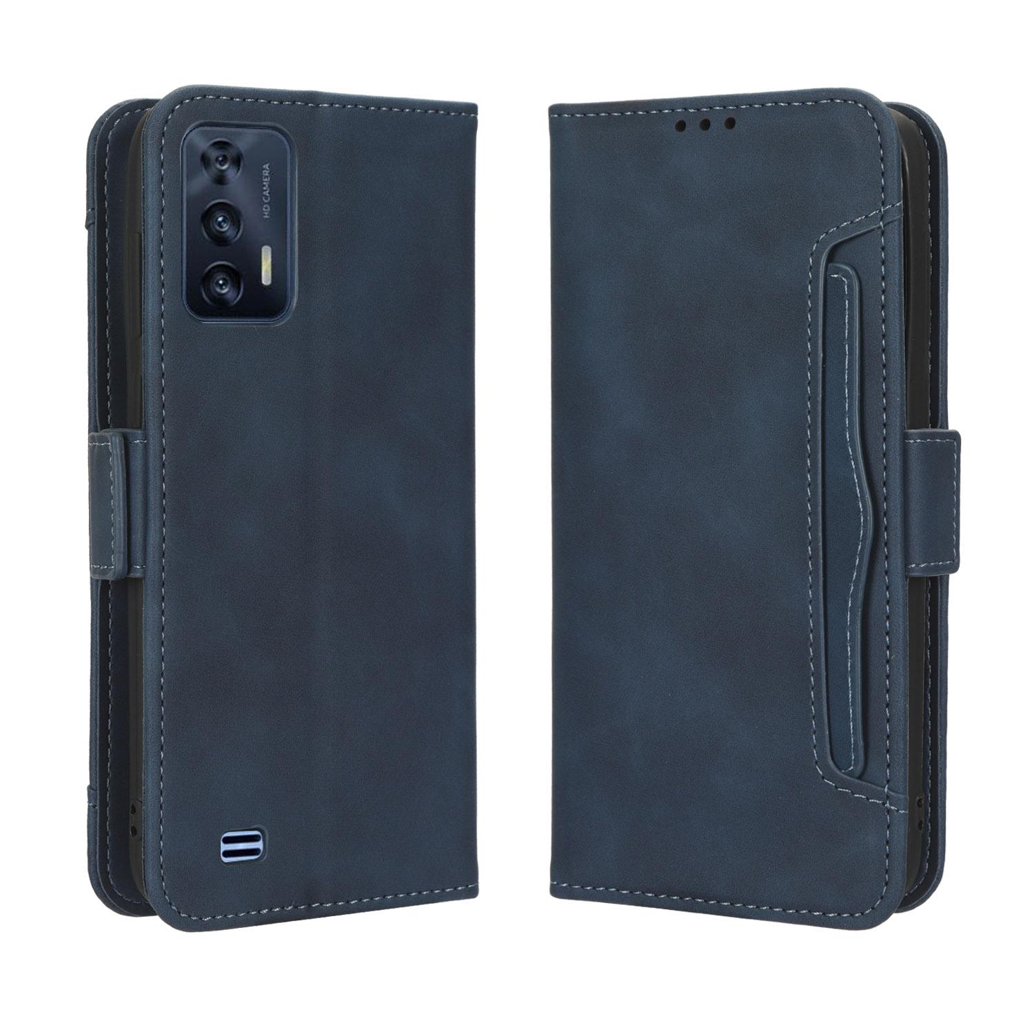 Étui Portefeuille En Cuir PU Pour Oukitel C2 - Avec Portes-cartes, Dragonne Et Support Intégré - Noir