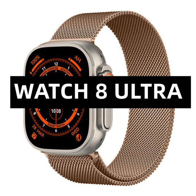 Watch 8 Ultra Smart Watch Men Gps Nfc Series8 Smartwatch Waterproof Sport Mode Fitness Wireless Charging Watch For Apple Watch