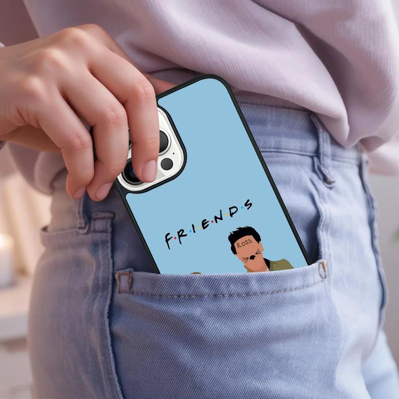 Friends TV Show Characters Phone Case For iPhone 17 Air 15 16e 14 13 Pro Max Coque 12 11 Pro Max PLUS cover