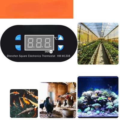 W1308 Digitale Temperatuurregelaar 12V 220V Microcomputer Thermostaat Verwarmen Koelen Temperatuurregeling Elektronica Thermostaat met Sensor