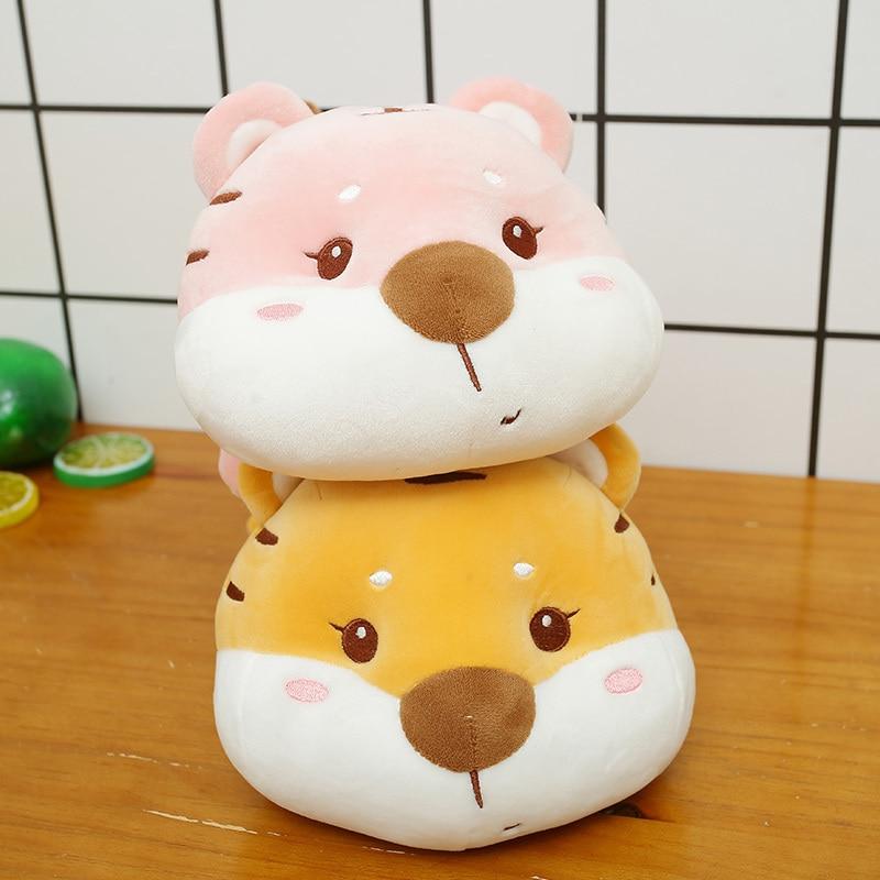1pc 23 /26 /35cm Cartoon Tiger Plush Toys Kawaii Tiger Pillow Stuffed Soft Lovely Dolls For Children Girls Birthday Decor Gift