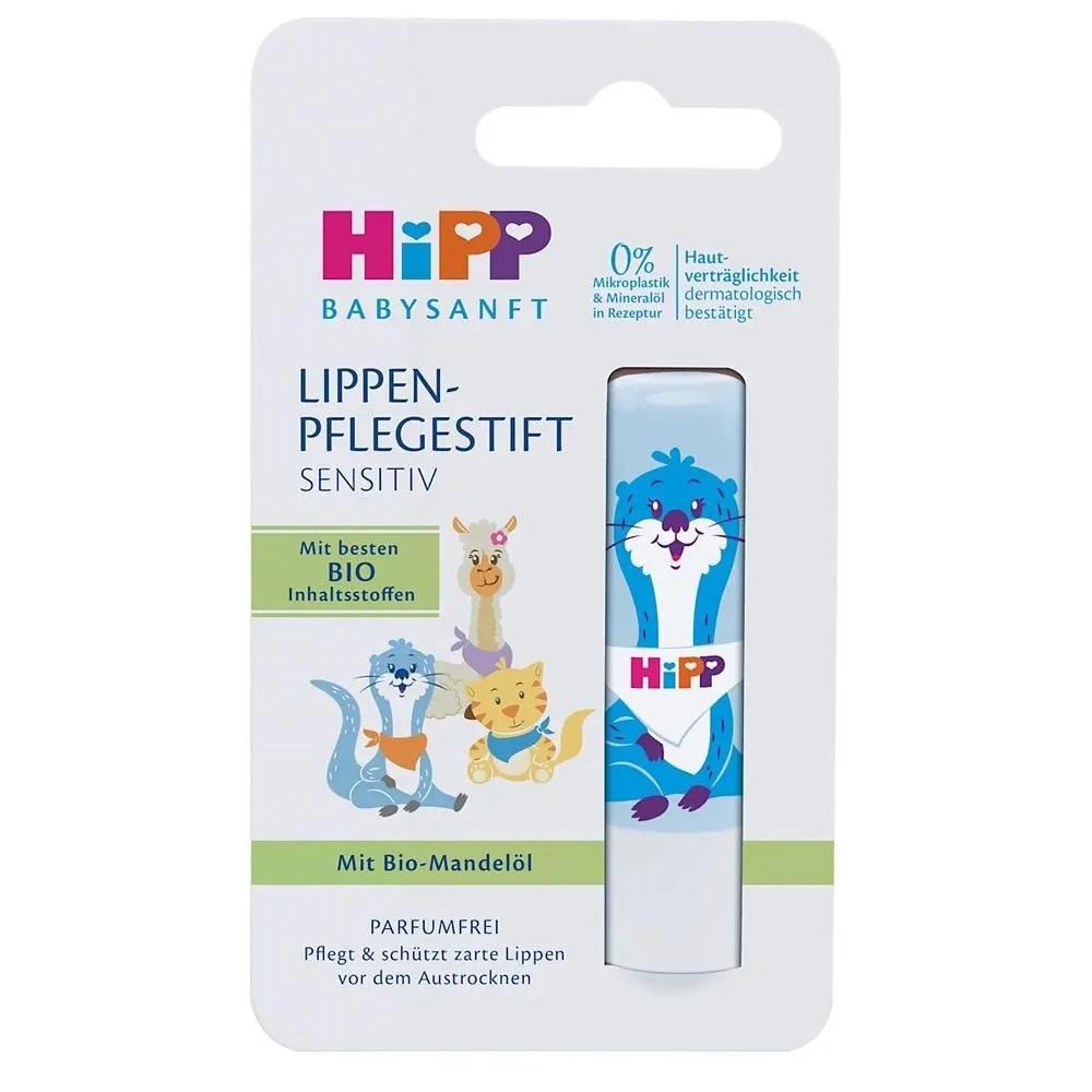 HIPP Lip Balm 4.8g 4 Pack Sensitive Lip Balm, 4.8g
