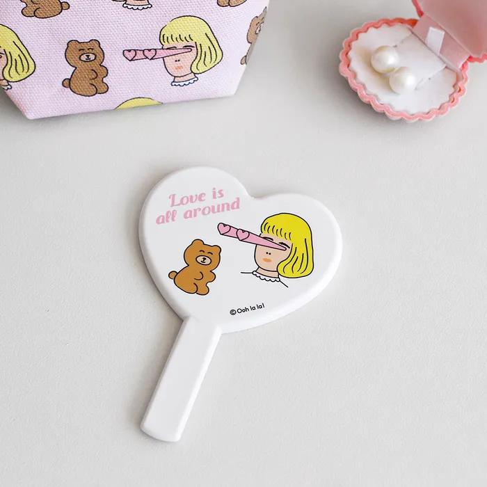 Heart Hand Mirror (2 Types)