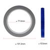 800cm Car Reflective Stickers Motorcycle Bicycle Reflector Safety Warning Rim Decal Tape Car Accessories 7 Colors Car Decoration