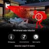 LFang Solar-Powered Wireless PIR Security Alarm