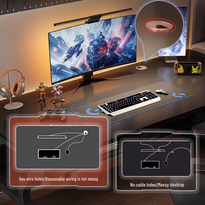 Shengbai Solid Wood Gaming Desk