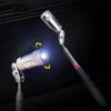 Adjustable Long Pen Telescopic Magnet Stick with LED Light Magnet Grip Magnetic Pick-Up Tools