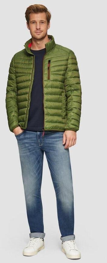Winter Jacket s.Oliver Lightweight Quilted Jacket Made of Recycled Polyester (2150249) Green