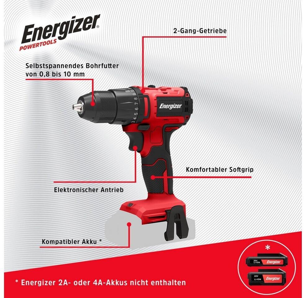 Дрель-шуруповёрт Energizer 3DR030 20V, 40Nm, бесщеточный Motor (3DR030)