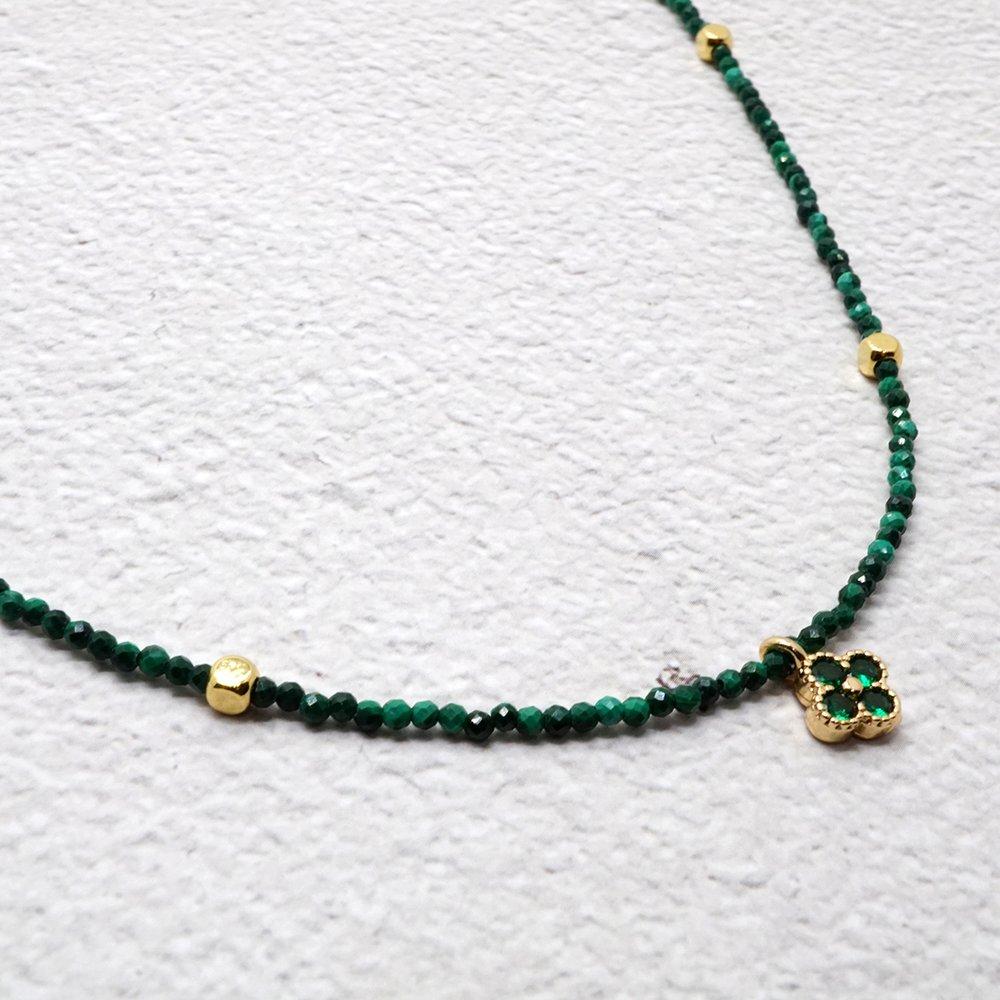 Malachite Gemstone Necklace