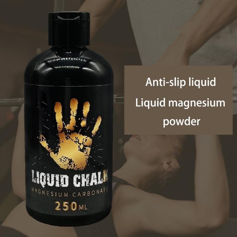 Liquid Chalks Gym Grip Enhancer Solution Quick Drying Long Lasting Gel Gym Body Bouldering Antislip Fluid Easy To Use
