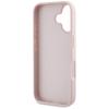 Etui Guess Grained Big 4G Logo Small     Classic Logo Do Iphone 16 Różowy