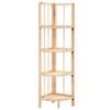 Day and Night - Day and Night Cedar Wood Corner Shelf 27x27x110 Cm
