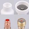 4 Buc Sudură Tig 1.6/2.4/3.2Mm Duze Ceramice Albe Kit Cupe Alumina Torțe Wp17 18 26 Corp Pensetă Scurtă Set Lentilă Gaz