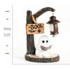 Resin Ghost Reading Lamp Halloween Cute Desktop Decor Party Gift