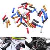 50PCS Bicycle Brake Cable Cap 5 Color Assortment Aluminum Impact Resistant Cable End Crimp